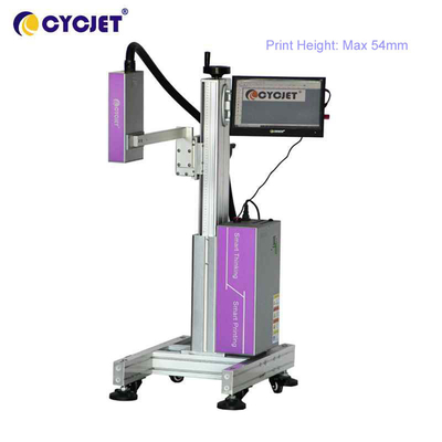 4400DPI High Resolution Inkjet Printer 54mm Print Height Touch Screen Printing Machine