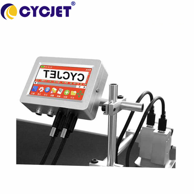 25.4mm Printing Height Thermal Inkjet Printer Foaming Nozzle Expire Date Batch Printing Machine