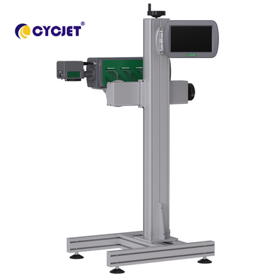 CYCJET LC30F Fly Laser Marking Machine For Glass Bottle Date Marking Printer