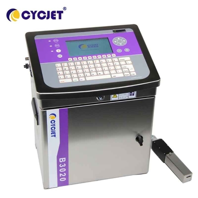 رقم المجموعة Qrcode Cij Inkjet Printer CYCJET B3020 وطابعات الترميز والعلامات الدفعية للتاريخ