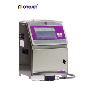CYCJET B9080 طابعة نفث الحبر الصناعية رمز الباركود الأسود للتاريخ