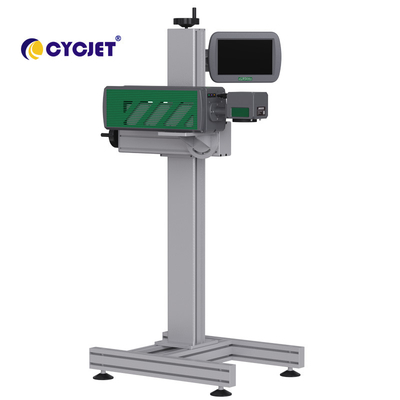 CYCJET LC30F Fly Laser Marking Machine For Glass Bottle Date Marking Printer