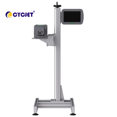 CYCJET LC30F Fly Laser Marking Machine For Glass Bottle Date Marking Printer